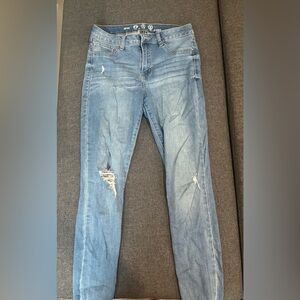 Skinny midrise jeans, size 28